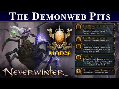 Completing The Demonweb Pits MASTER [] 5 Achievements in 1 Run [] Mod 26 [] Fighter Tank POV.