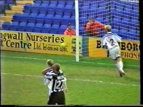 Tranmere Rovers 2 - 0 Grimsby Town December 2000