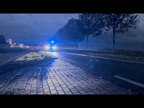 A1 URK | A-Ambulance 25-114 met spoed naar een medische Noodsituatie op Urk