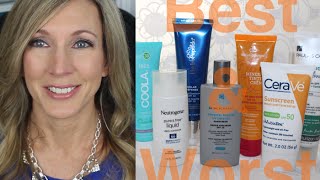 BEST &amp; WORST ~ Testing Mineral Sunscreens for Face