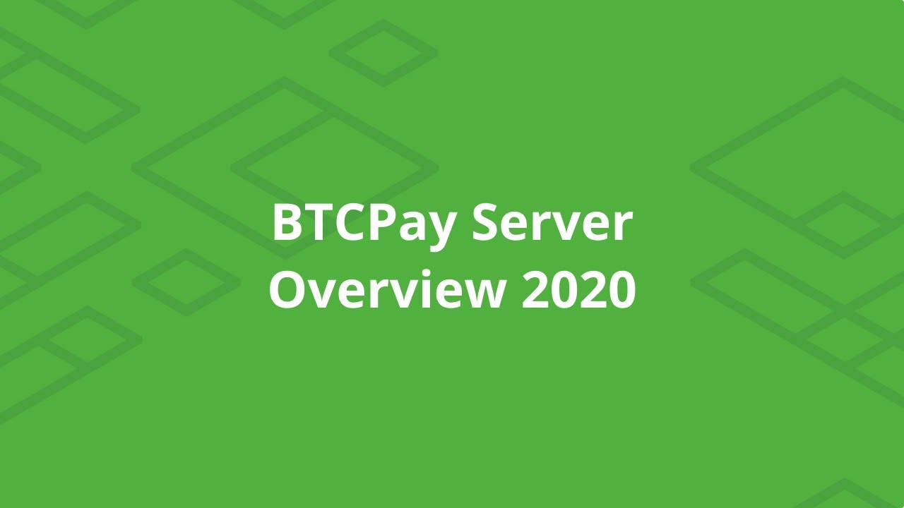 BTCPay Server Feature Overview
