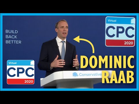 Dominic Raab - Keynote Speech of Conference Day 1