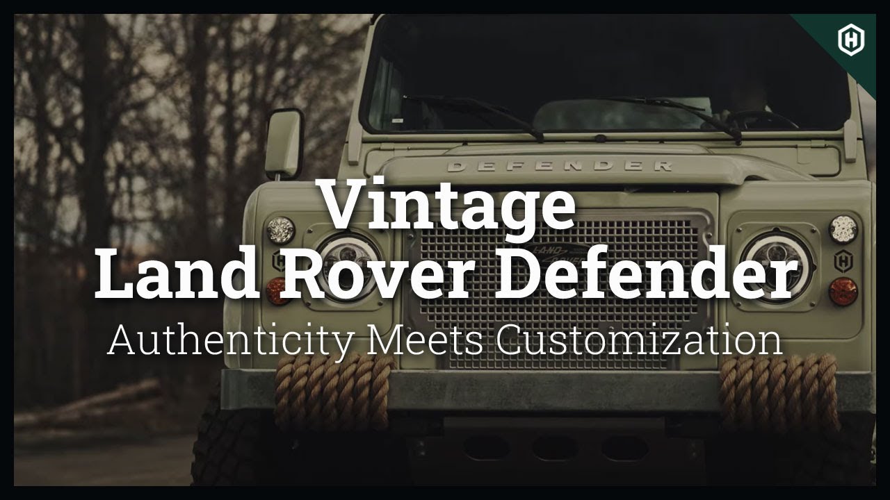 Vintage Land Rover Defender – A D90 Drive