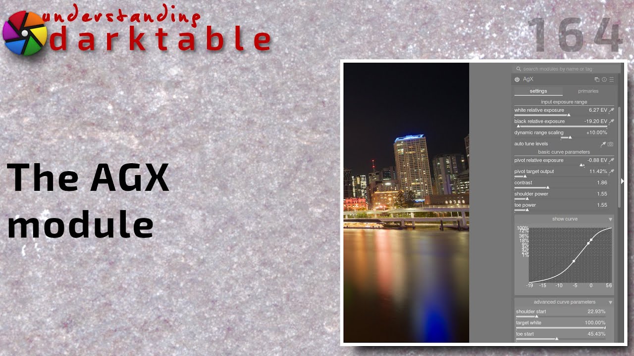 darktable ep 164 - AGX