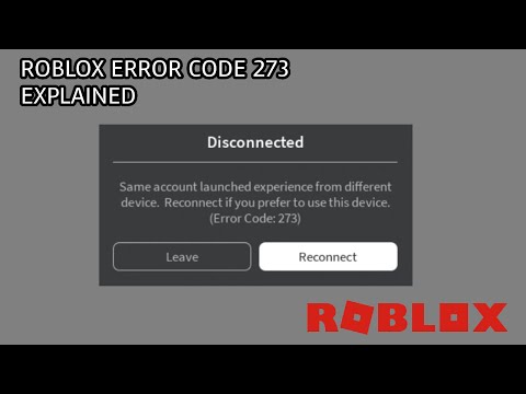 What Does Roblox Code 273 Mean