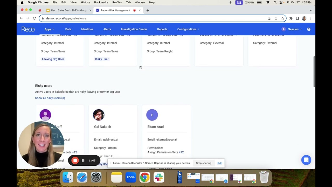 Reco - SaaS Security Overview & Demo