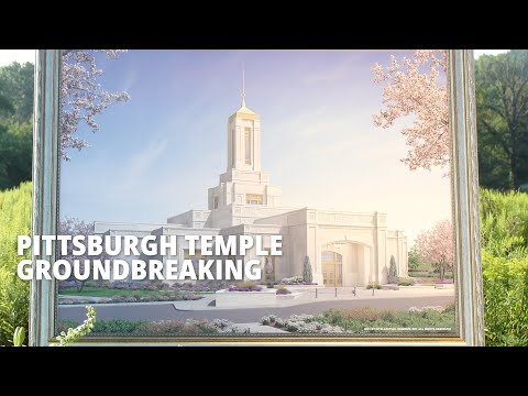Pittsburgh Pennsylvania Temple Groundbreaking - Full Broadcast