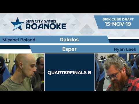 SCGCON: Quarterfinals B - Micahel Boland vs Ryan Leek | $10k Cube Draft