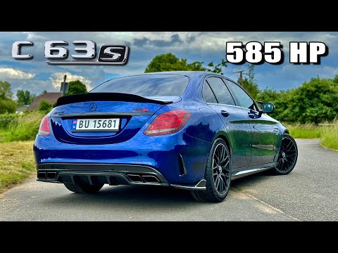 585HP Mercedes AMG C63 S // REVIEW on AUTOBAHN