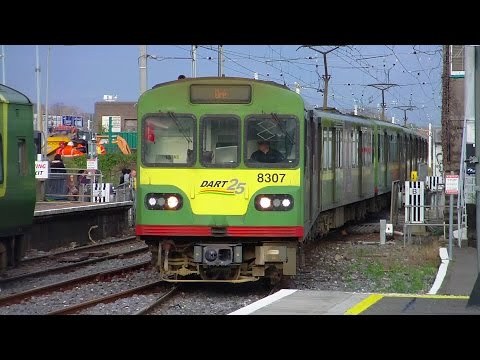 8300 Class Dart Train number 8307 - Bray Station, Wicklow