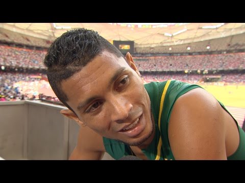 WHC 2015 Beijing - Wayde Van Niekerk RSA 400m Heat 6
