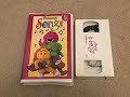 Opening And Closing To Barney Songs 1995 VHS