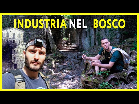 Un VILLAGGIO INDUSTRIALE smarrito nel BOSCO (le MINIERE di  CALCAFERRO) - APUANE ABBANDONATE