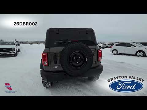 2026 Ford Bronco Big Bend 4 Door 4x4 in Green for sale at Drayton Valley Ford in Drayton Valley, AB