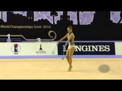 BERTOLINI Veronica (ITA) - 2014 Rhythmic Worlds, Izmir (TUR) - Qualifications Clubs