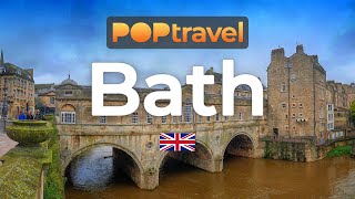 Walking in BATH / England (UK) 🇬🇧- 4K 60fps (UHD)