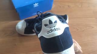 Another One! Adidas Superstar Suede In Navy Colorway Quick Look