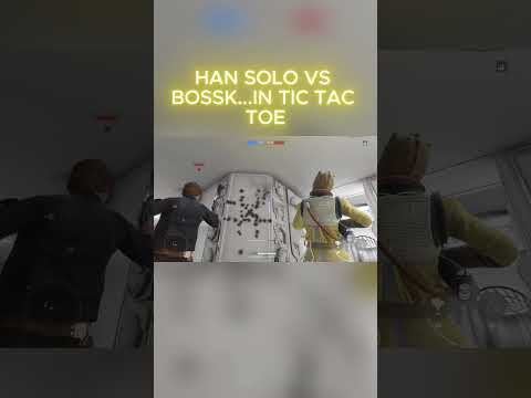 Bossk & Han Solo Play Tic Tac Toe Like It's War 💥😂