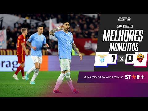 Gols e lances de Lazio x Roma