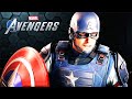 CAPTAIN AMERICA'S Story (Marvel's Avengers) All Captain America Scenes 1080p HD
