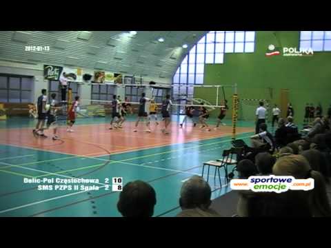 Delic-Pol Częstochowa  - SMS PZPS II Spała set5