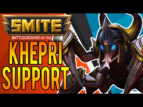Smite: Khepri Support | Conquest | I DON'T MEAN TO BUG YOU!
