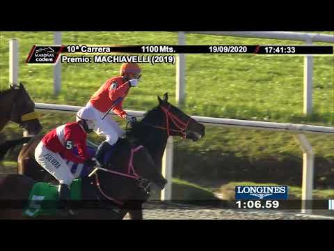 19/09/2020 – Hipodromo Maroñas – Carr 10 - MACHIAVELLI (2019)