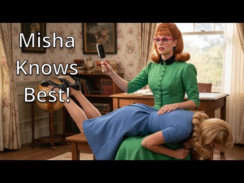 Saturday Afternoon Spankings: A 60s Sitcom Tale from Misha's House