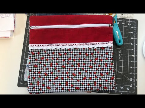 Flosstube #22 How to make a Project Bag!