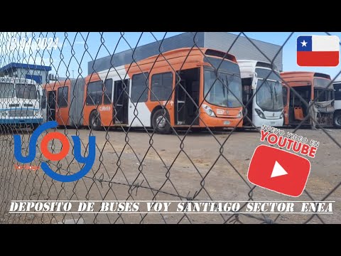 Transporte de Santiago|Unidades Voy Santiago Guardadas|Deposito de Enea Pudahuel|