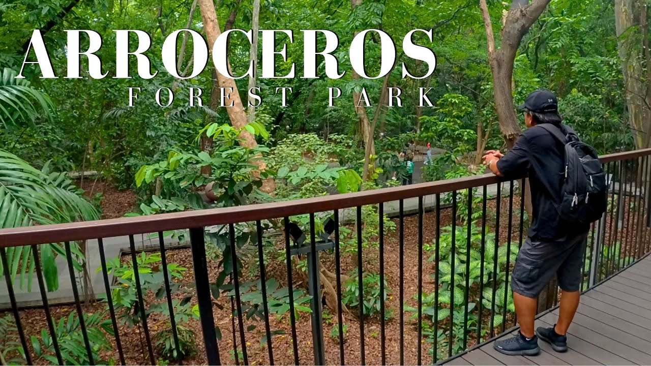 Experience a captivating walking tour of Arroceros Forest Park.