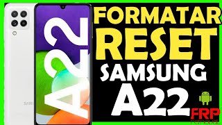 COMO tirar SENHA padrão FORMATAR celular SAMSUNG A22