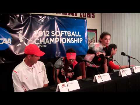 2012 Oregon State Softball - NCAA Regionals - Postgame Press Conference - 5.19.2012