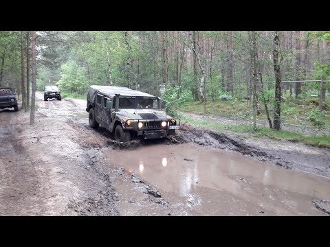 Peckfitz 2017 Himmelfahrt Ural, BMP, KRAZ und W50 im Schlamm