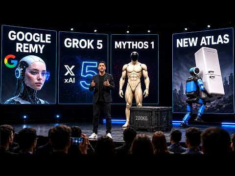 Google Remy, Grok 5, Mythos 1, New Atlas Robot, ASI… and More AI News This Month!