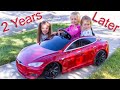 How Well Does A Used Radio Flyer Kid Tesla Model S Hold Up After 2 Years of Use?