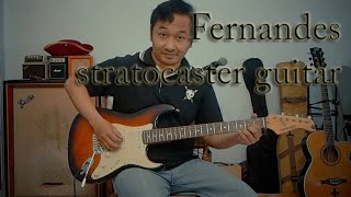 Video thumbnail for Fernandes Stratocaster Electric Guitar by Guitar Learner