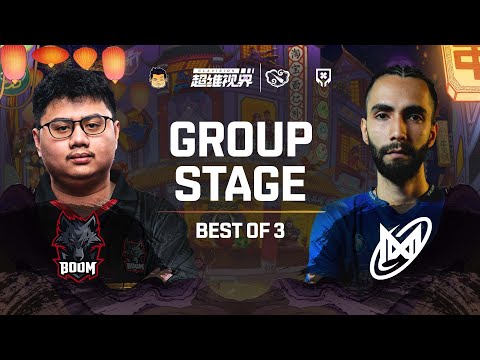 Full Game: Boom Esports vs Nigma Galaxy  - Game 2 (BO3) | Clavision Masters 2025 | Group Stage