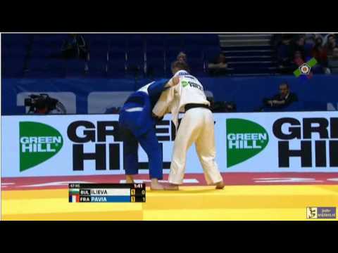 Judo 2016 European Championships Kazan: Ilieva (BUL) - Pavia (FRA) [-57kg] final