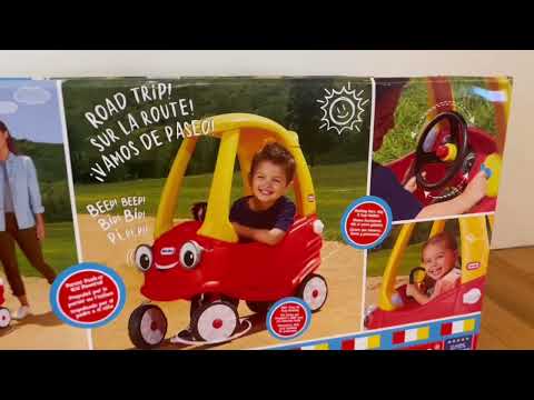 Little Tikes Princess Cozy Coupe Ride On Toy   Toddler Car Push and Buggy Review