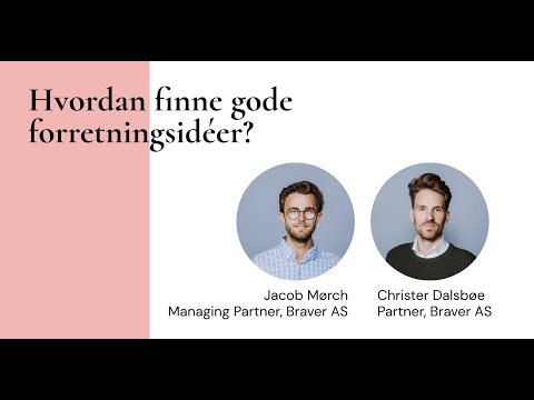 , title : 'Hvordan finne gode forretningsideer (Webinar)'