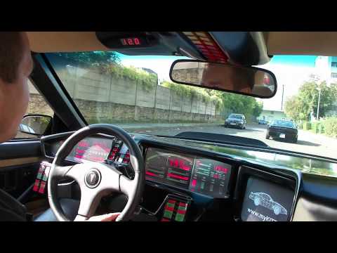 Mein Knight Rider K.I.T.T. Replika beim PKeV-Treffen in Stuttgart 2010 - www.myKITT.de