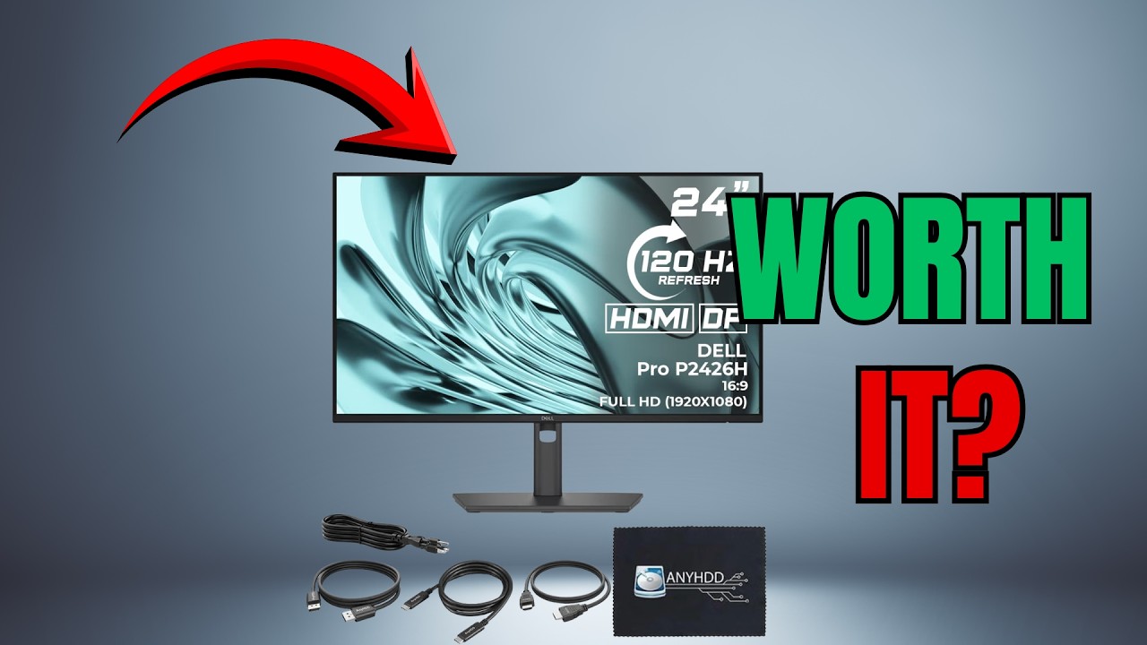 Miniatura da avaliação em vídeo de Monitor Dell Pro 24 Plus P2426HEB FHD 120Hz IPS
