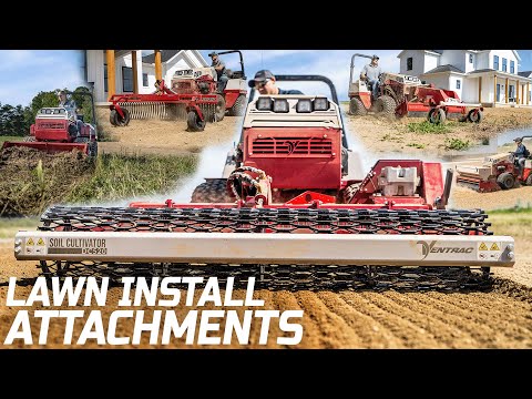 Ventrac | Installing A New Lawn With Ventrac Equipment