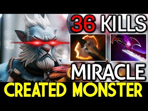 Miracle- [Phantom Lancer] Created Monster 36 Kills 7.15 Dota 2