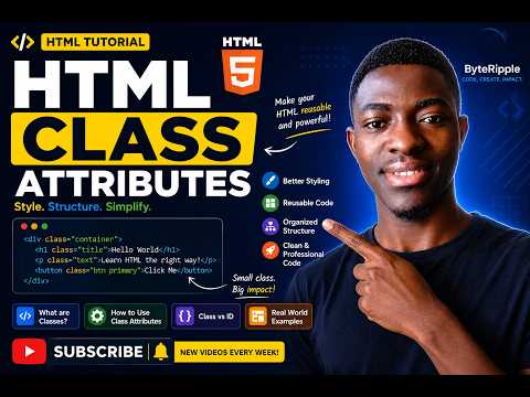 Html Class Attribute Explained Style Multiple Elements Like A Pro Beginner Tutorial