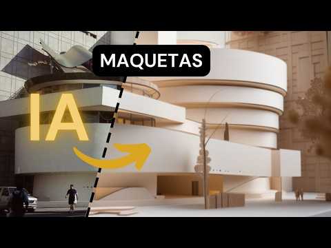 🧠 MAQUETAS de ARQUITECTURA  ► Fácil con IA!!! (Tutorial PASO a PASO)