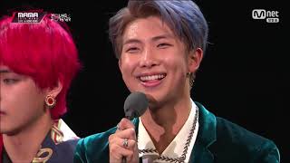 Download lagu [VIETSUB] 181214 BTS (방탄소년단) - DAESANG Album Of The Year @ 2018 MAMA in Hong Kong mp3