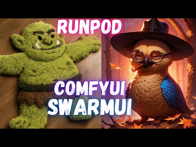 Ultimate ComfyUI & SwarmUI on RunPod Tutorial with Addition RTX 5000 Series GPUs & 1-Click to Setup
