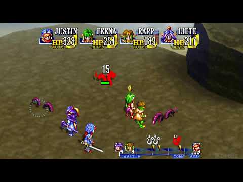 GRANDIA HD REMASTERED WALKTHROUGH ELEMENT TRAINING - NO COMMENTARY GAMEPLAY